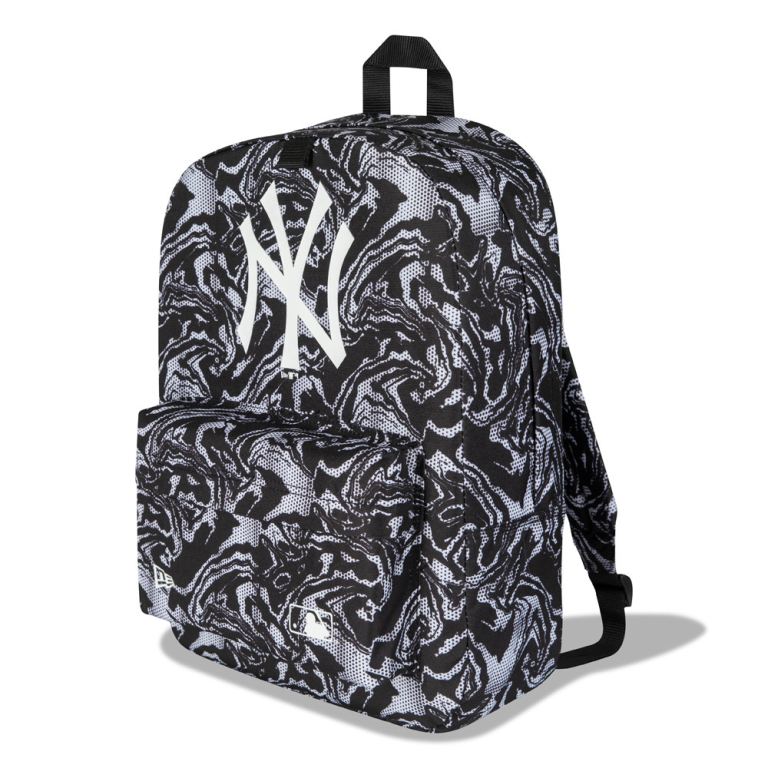 Accesorios New Era Mlb Blancos - New York Yankees Print Stadium Rucksack 34528HNIZ